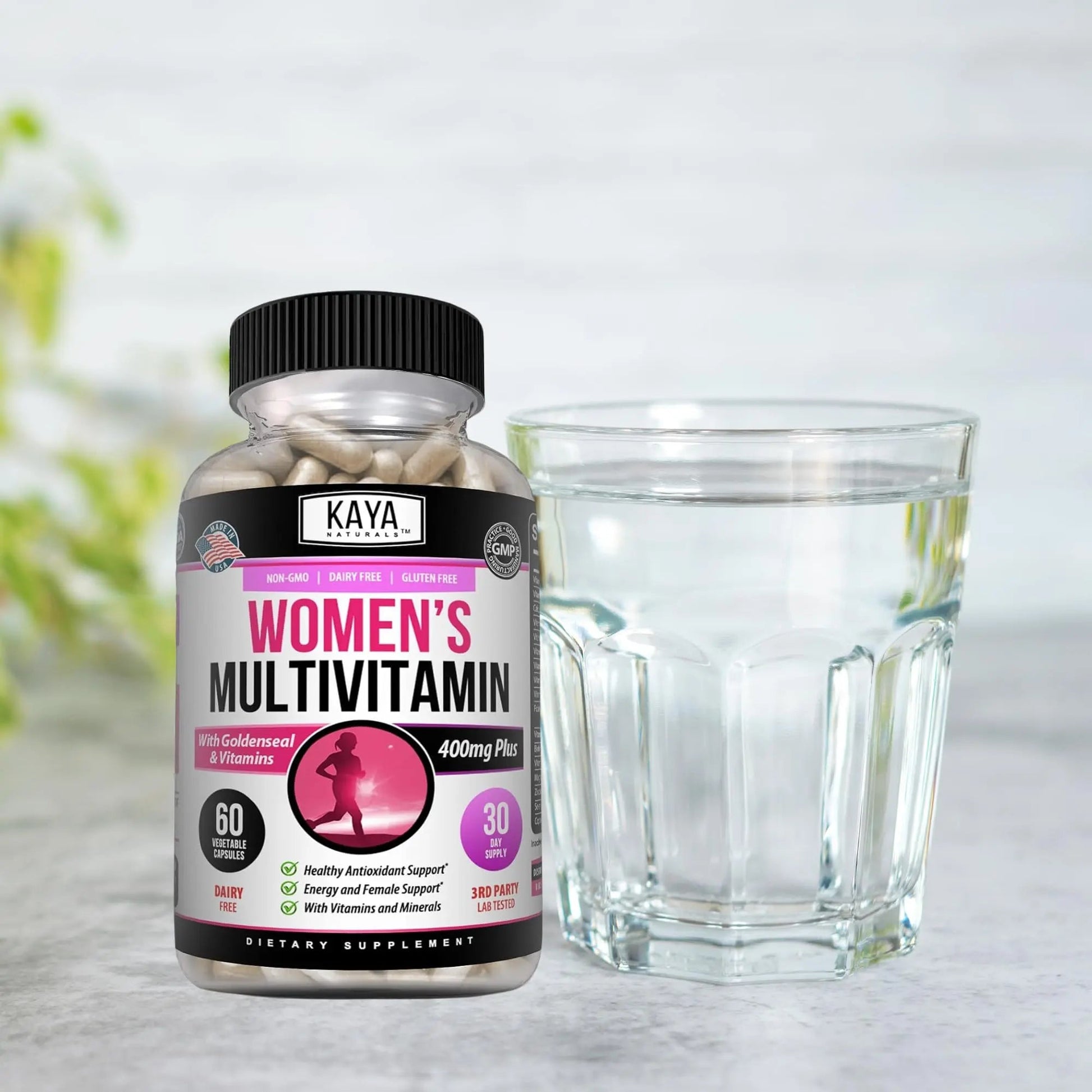 Kaya Naturals Women's Multivitamin, Overall Healthy Antioxidant, and Immune Support, Vitamins A, D, C, E, Biotin Kaya Naturals buy supplements canada