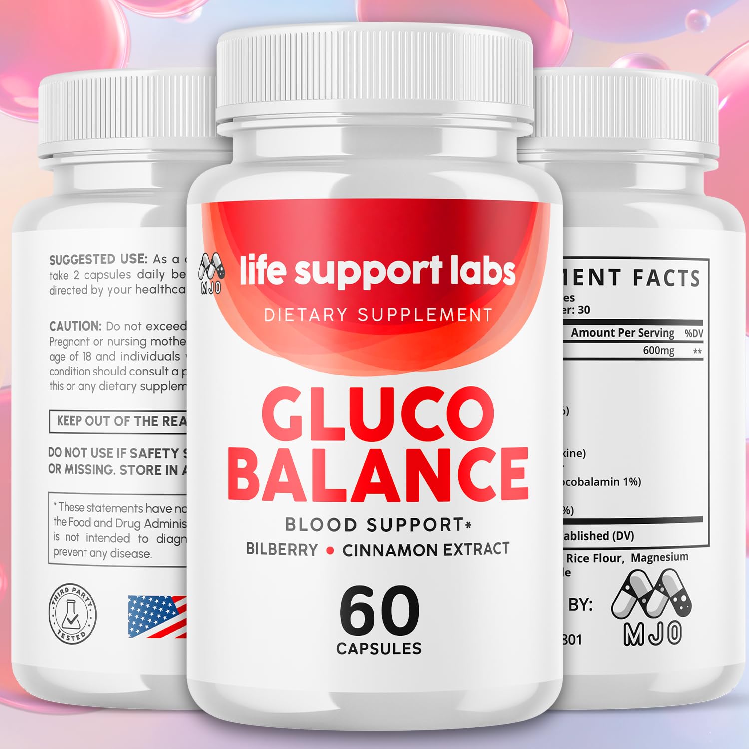 Life Support Labs Capsules, Official LifeSupportLabs Blood Health Pills with All Natural Ingredients, Life Support Labs Advanced Health & Wellness with Premium Vitamins for Women & Men (60 Capsules) MJO buy supplements canada