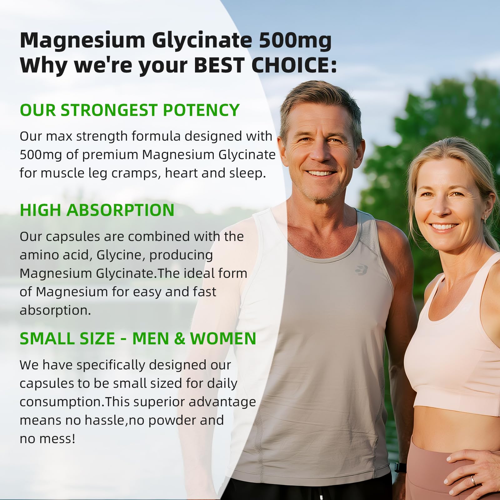 Magnesium Glycinate 500mg Softgels Supplement, Small Easy to Swallow Magnesium Gelcaps High Absorption for Night Leg&Sleep Support, Muscle&Bone, Calm, Non GMO, 120 Gelcaps, 60 Day Supply Alliwise buy supplements canada