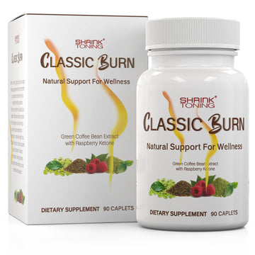 shrink Classic Burn - Pure Green Coffee Bean Extract and Raspberry Ketones with 45% shrink buy supplements canada