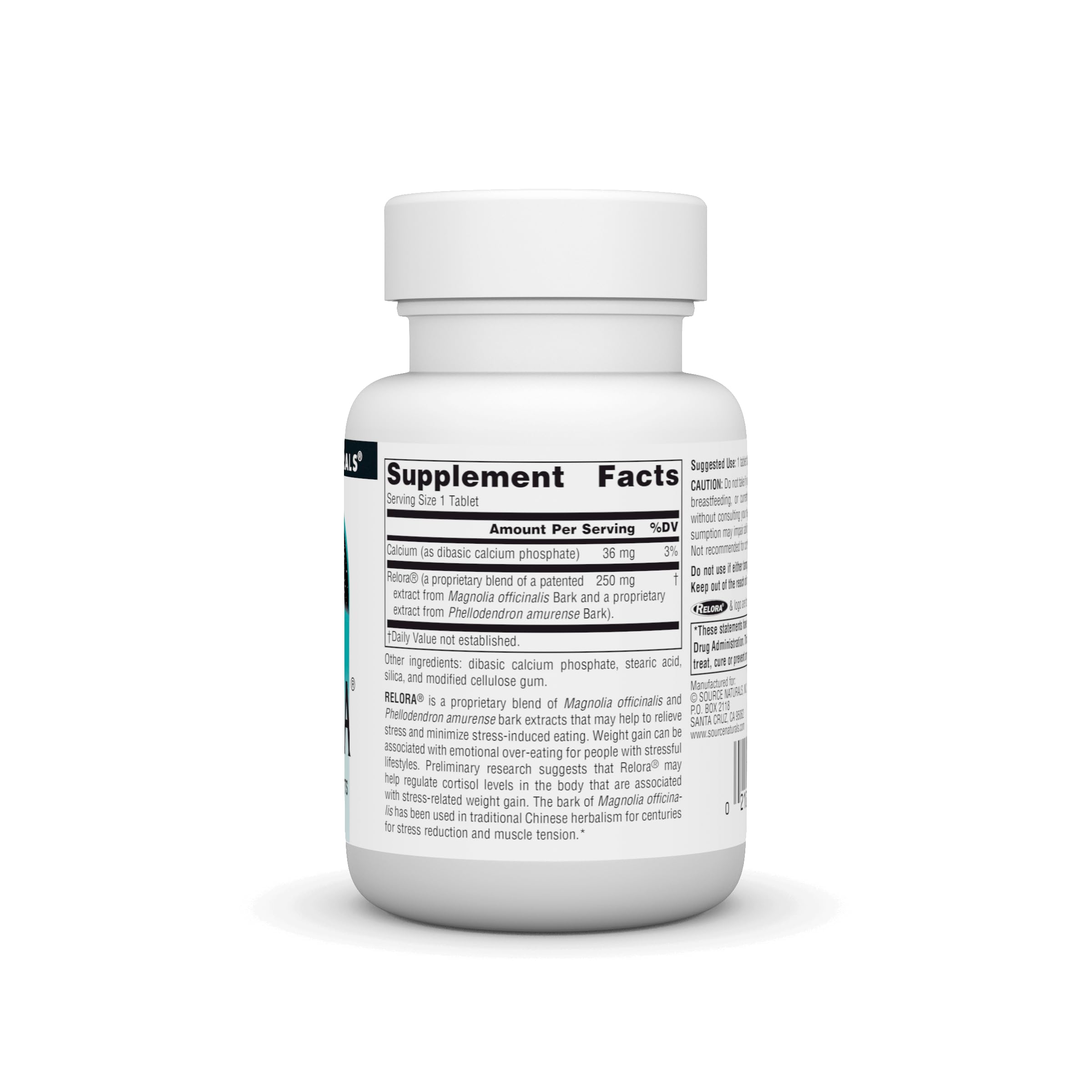 Source Naturals Relora, Promotes Healthy Eating Behavior and Muscle Relaxation Support*, 250 mg - 90 Tablets Source Naturals buy supplements canada