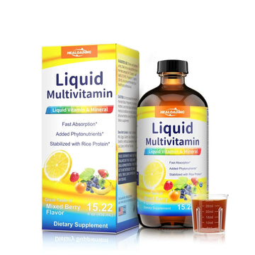 HEALOADING Nutritious Liquid Multivitamin for Women：Liquid Multi Vitamin with Amino Acids Zinc Selenium Mixed Fruit Flavor HEALOADING buy supplements canada