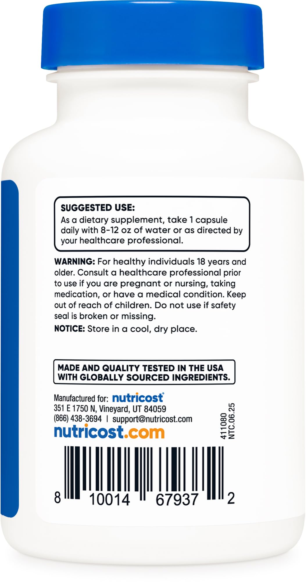 Nutricost L-Theanine 200mg, 120 Capsules, Double Strength - Non-GMO, Gluten Free Nutricost buy supplements canada