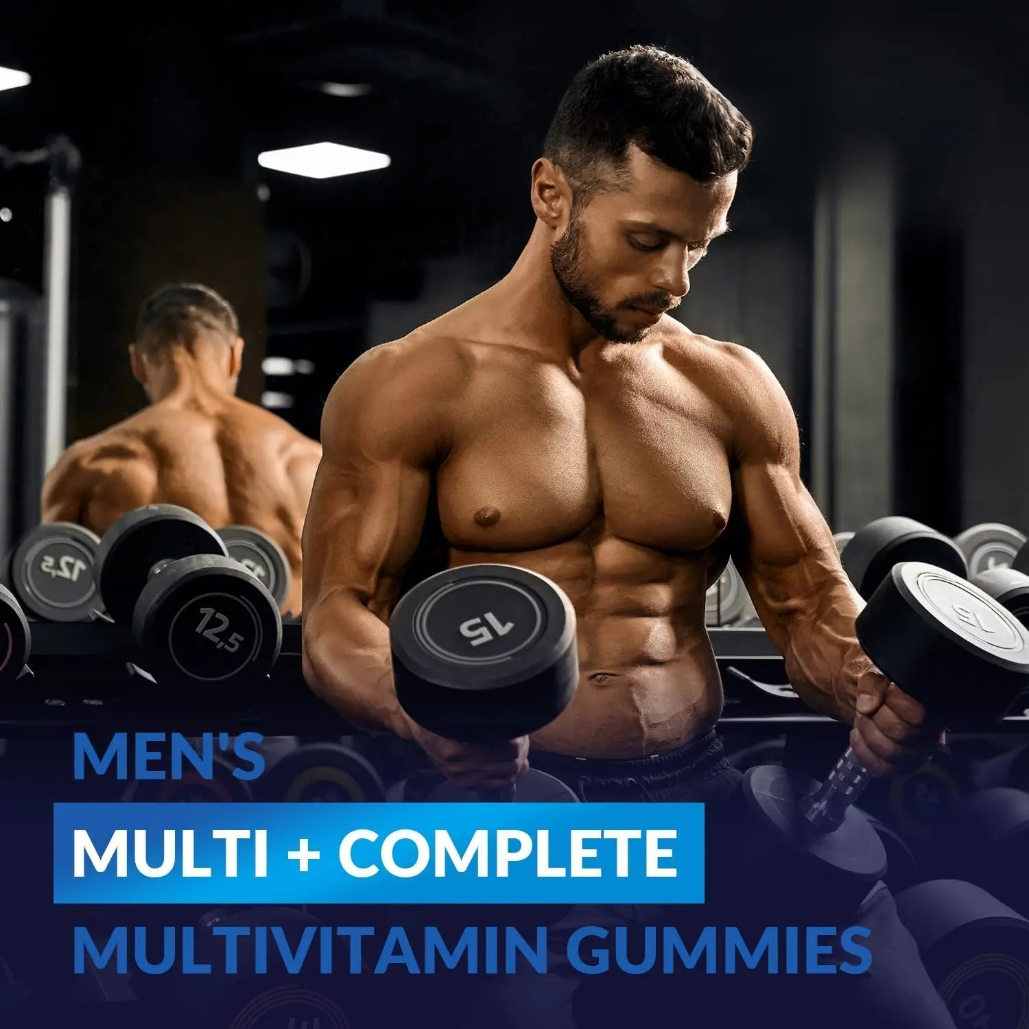 WEEVIT Mens Multivitamins Gummies, Omega 3, CoQ10, Turmeric, Lycopene, Digestive Enzymes, Daily Mens Vitamins A C D E B6 B12 WEEVIT buy supplements canada