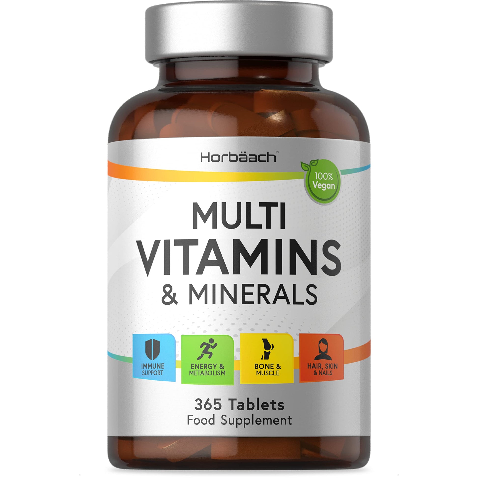 Multivitamin Tablets for Men and Women | 365 Count | with 24 Essential Nutrients Horbäach buy supplements canada