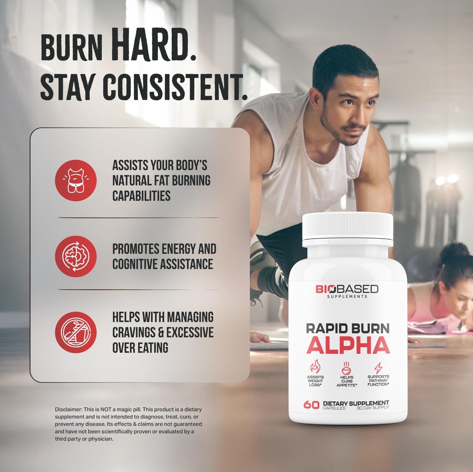 Rapid Burn Alpha - Fat Burner for Men - Supports Healthy Pathways Associated with  Activity - Supports Appetite Control, Energy Booster, Helps Increase Metabolism & Fat Loss - 60 Unisex Capsules Nutrimend IQ buy supplements canada