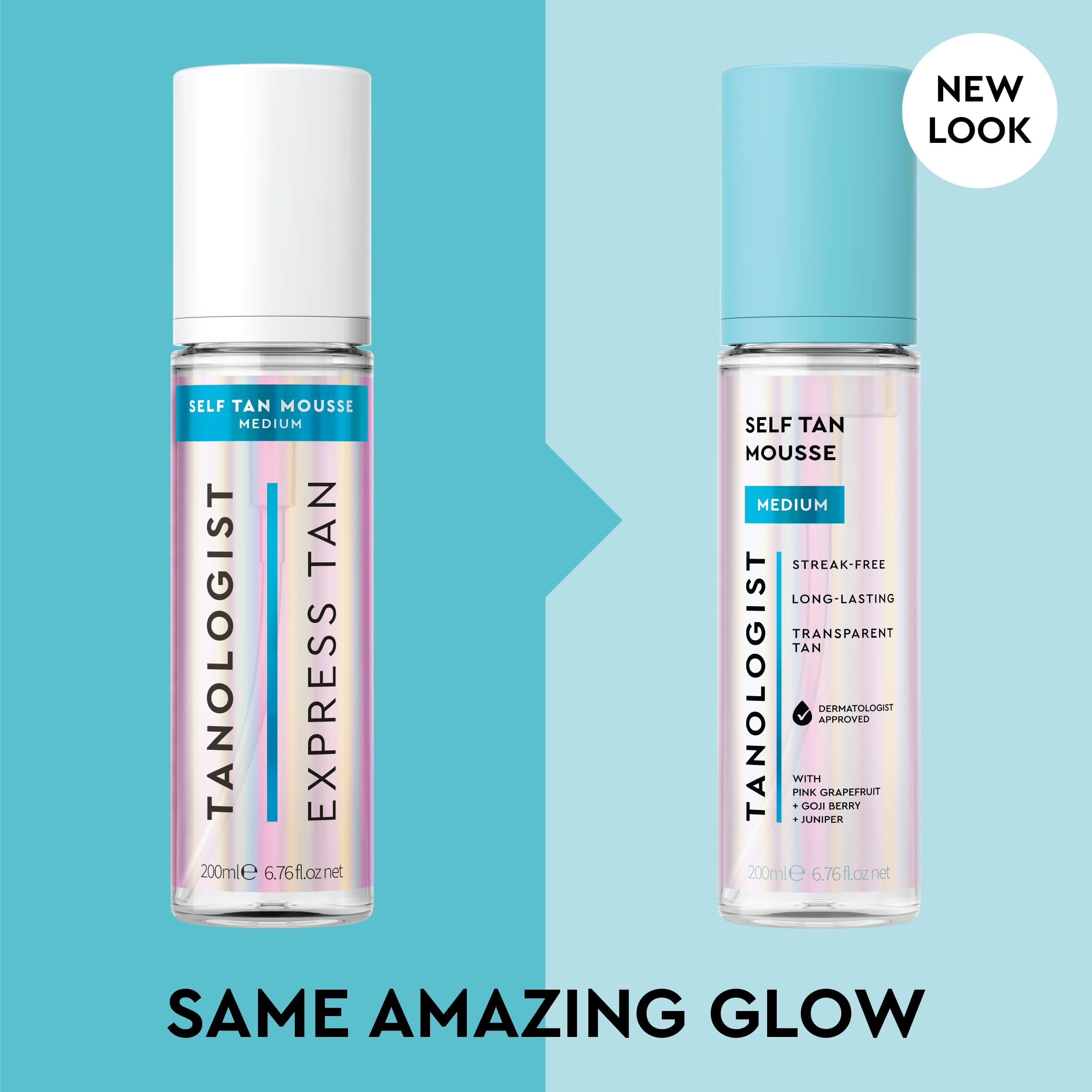 Tanologist Medium Self Tan Mousse, Self-Tanning Mousse, Streak-Free, Natural Glow, No Fake Tan Smell Or Orange Tone, Long Lasting Tanologist buy supplements canada