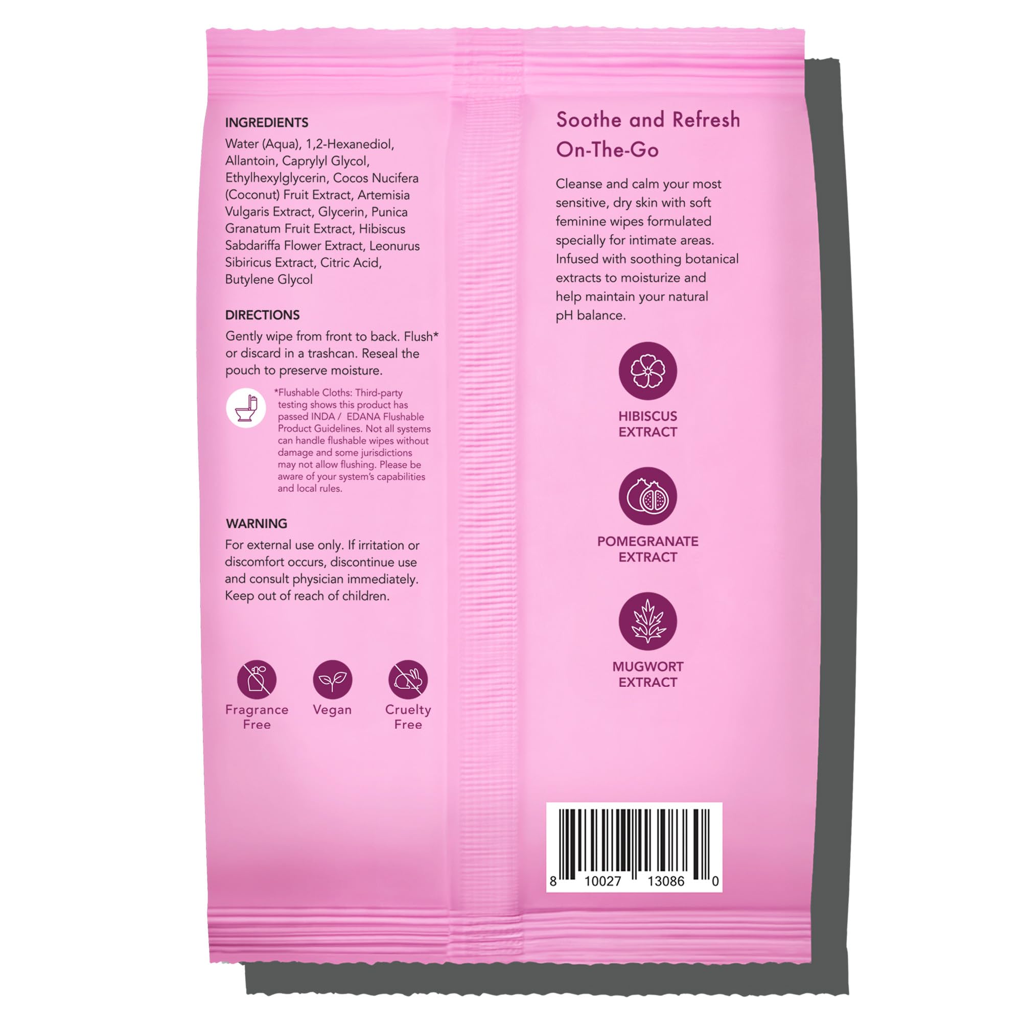 Rael Feminine Wipes, Soothing Wipes for Women - pH Balance, Clean Ingredients, All Skin Types Rael buy supplements canada