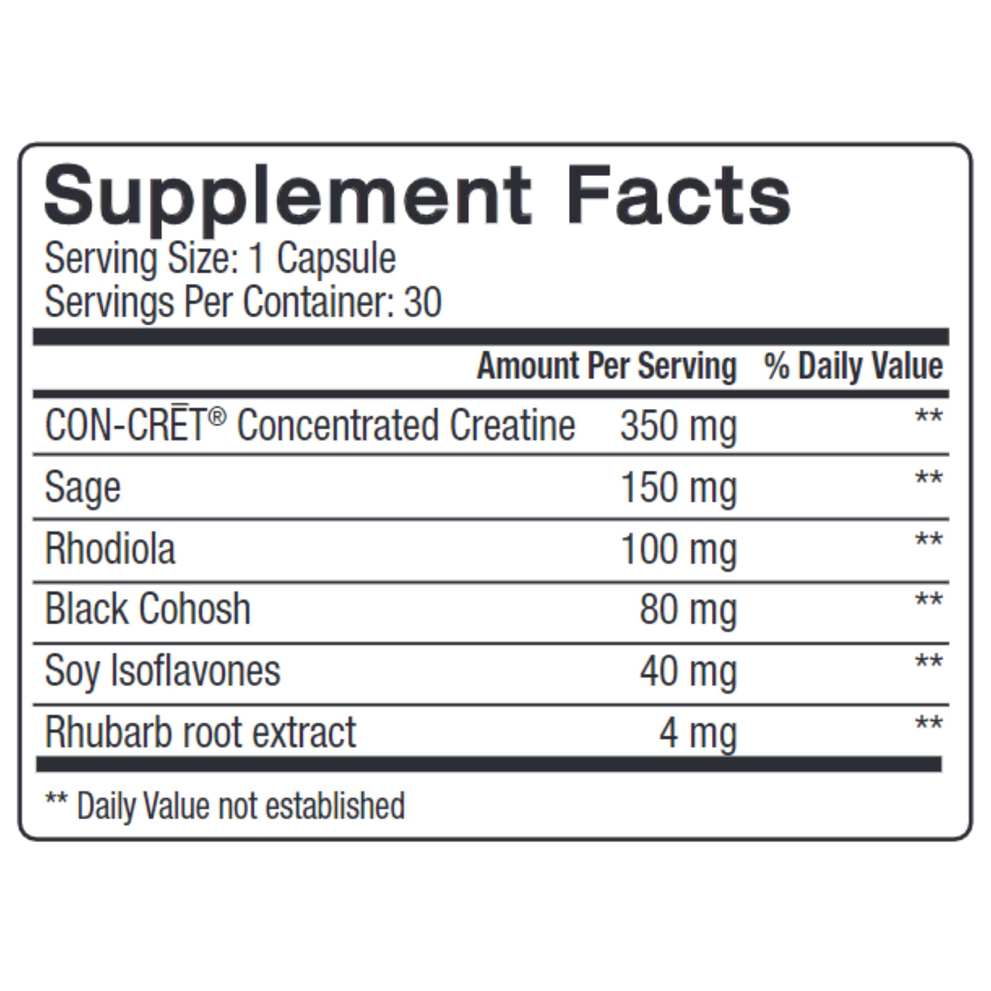 pH-D Feminine Health - Holistic Menopause Support - Oral Supplement with CON-CRET Concentrated Creatine pH-D Feminine Health Support buy supplements canada