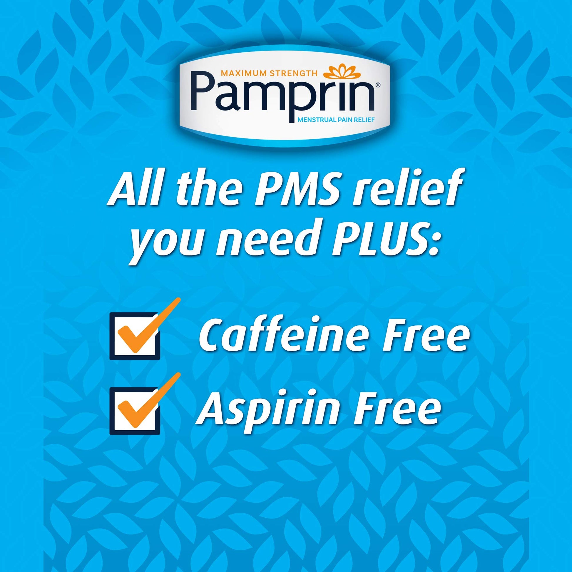 Pamprin Multi-Symptom Formula, with Acetaminophen, Menstrual Period Symptoms Relief including Cramps, Pain, Irritability and Bloating, 40 Caplets (Pack of 5) Pamprin buy supplements canada