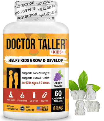 NuBest Doctor Taller Kids - Kids Multivitamins, Toddler Vitamins - Support Healthy, Immunity and Bone Strength for Ages 2 to 9 NuBest buy supplements canada