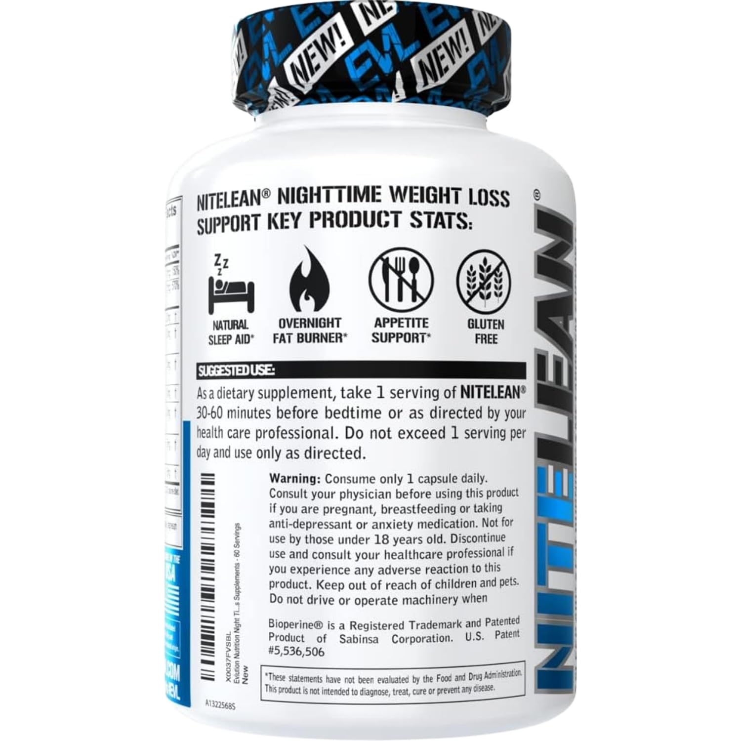 Night Time Fat Burner for Weight Loss Support - Belly Fat Burner for Men & Women with Green Tea and White Kidney Bean Extract - Nighttime Metabolism Booster & Sleep Optimizer to Help Stubborn Fat Loss Evlution buy supplements canada