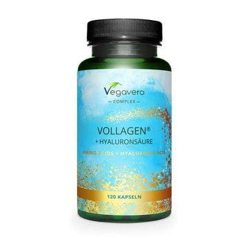 Vegavero Vegan Collagen Complex + Hyaluronic Acid | NO Additives | Vegan Collagen Powder Vollagen Vegavero buy supplements canada