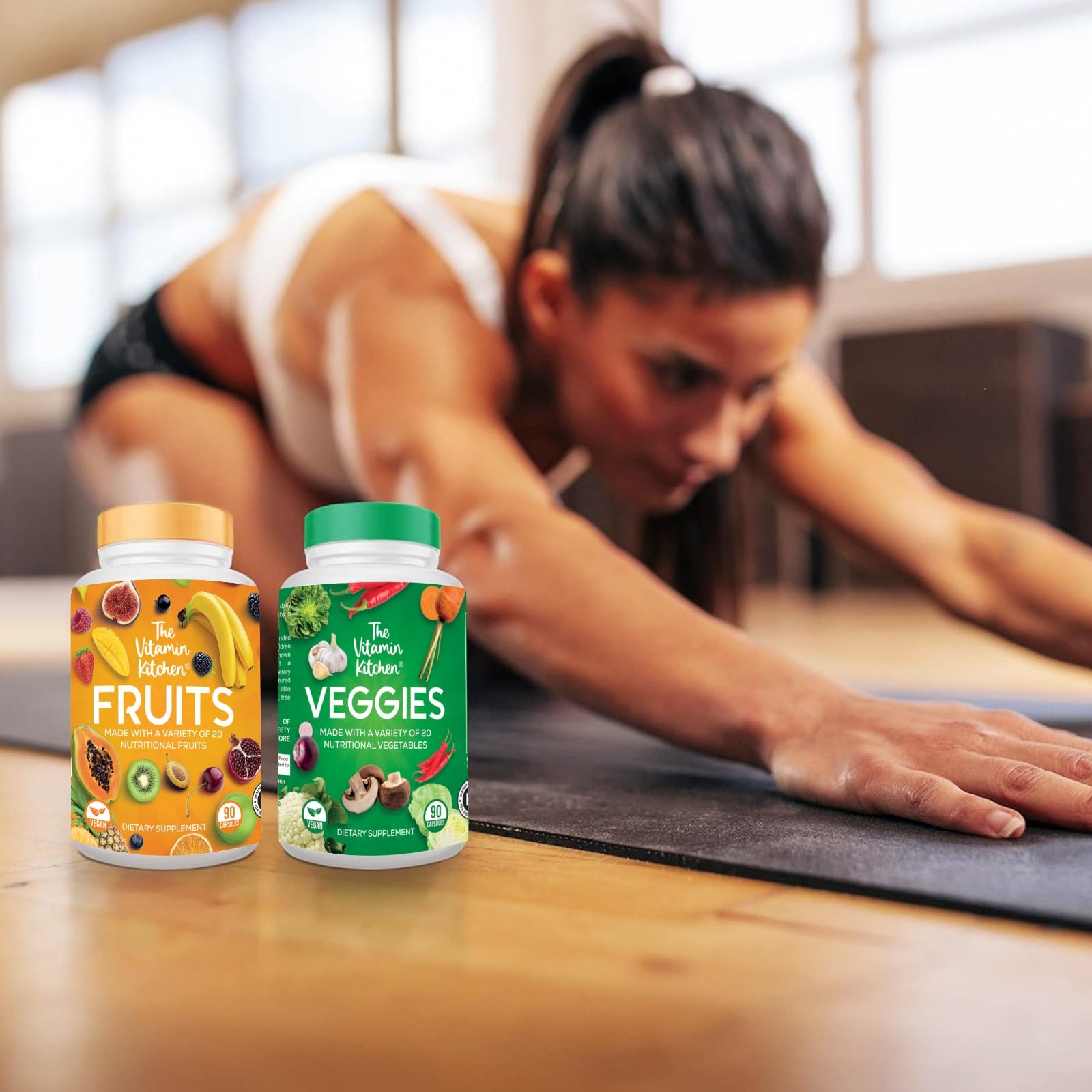 The Vitamin Kitchen Fruit and Veggie Supplements-90 Fruits, 90 Veggies Capsules The Vitamin Kitchen buy supplements canada