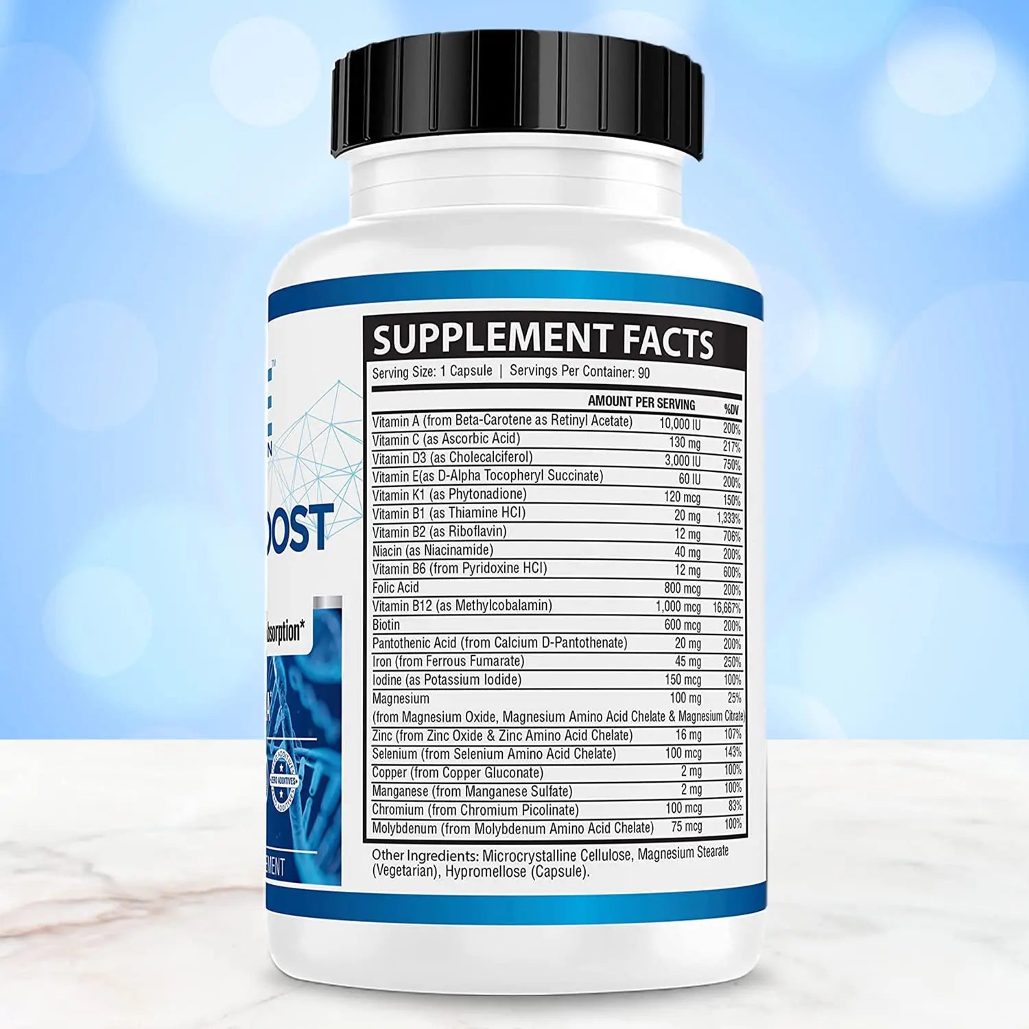 Bariatric Boost One-A-Day Multivitamin 90 Day Supply with 45mg Iron Post Gastric Bypass Sleeve Surgery | Non-GMO, Gluten Free, Bariatric Multivitamin Made in USA | ACE NUTRITION buy supplements canada