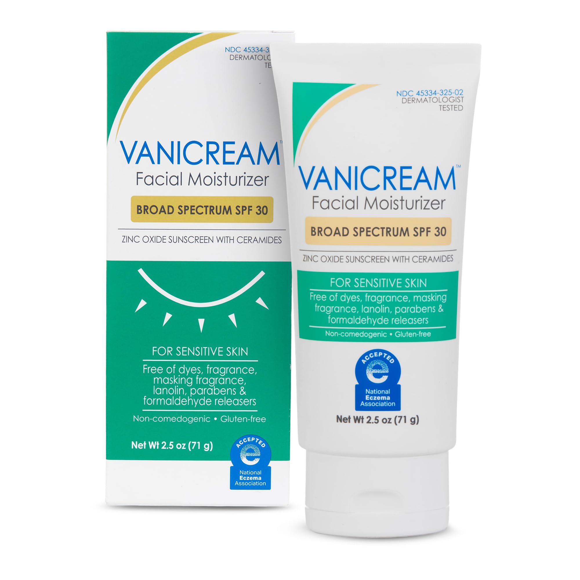 Vanicream Facial Moisturizer Broad Spectrum SPF 30; 2.5 Fl. Oz. Vanicream buy supplements canada
