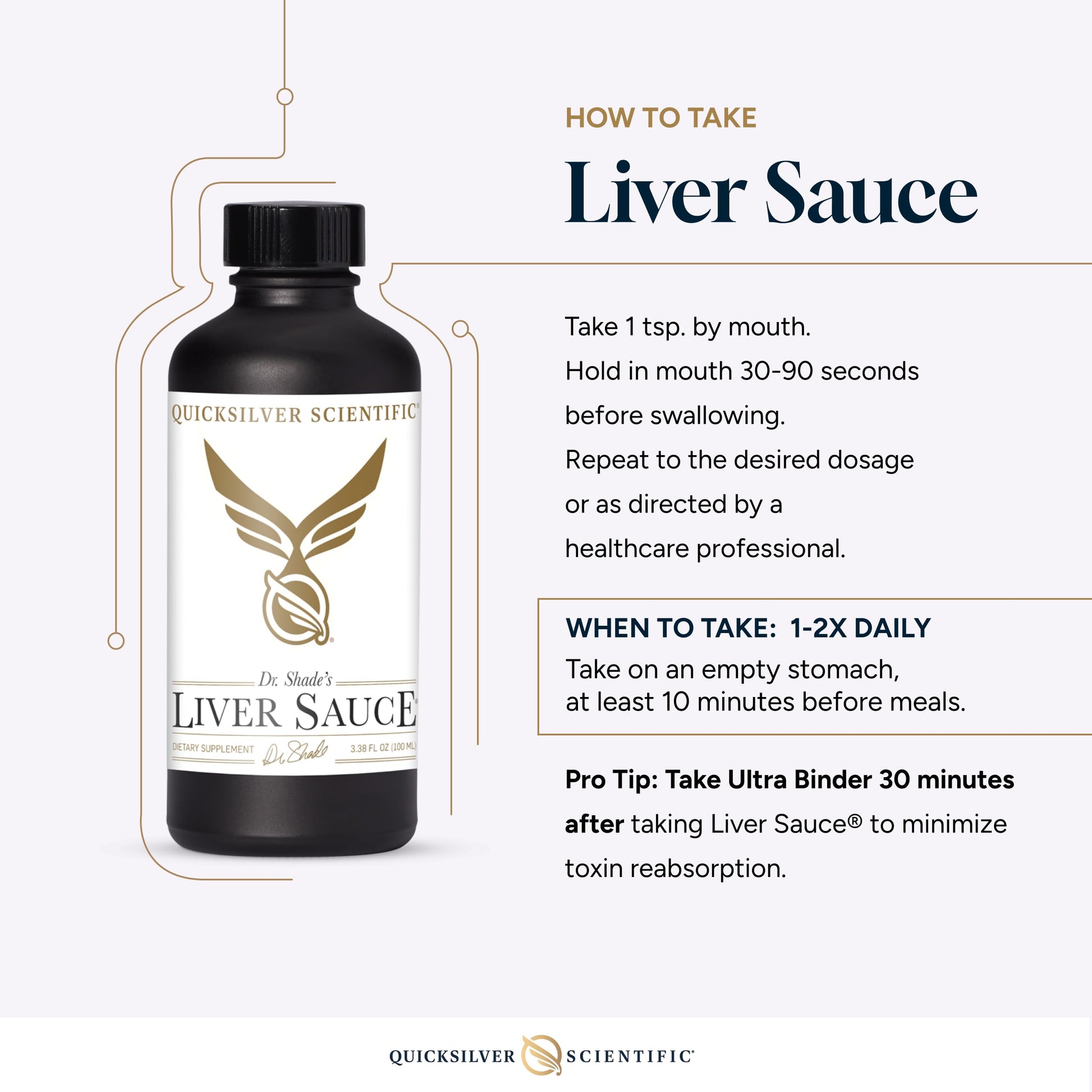 Quicksilver Scientific Liver Sauce - Liposomal Liver Detox with DIM, Quercetin, Lipoic Acid, Milk Thistle and Dandelion Root Supplement - Supports Bile & Toxin Momentum (100 ml / 3.38 oz) Quicksilver Scientific buy supplements canada