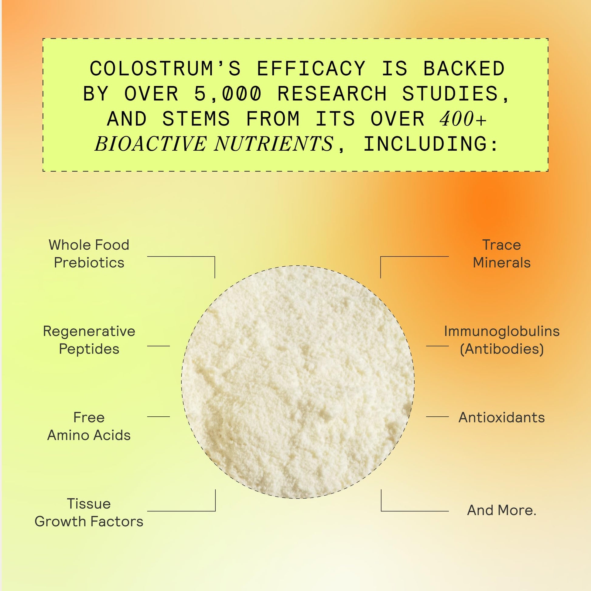 ARMRA Colostrum Powder | Blood Orange | Gut Health & Bloating | Skin & Hair | Immunity | Keto, Gluten & Fat-Free | 90 Servings ARMRA buy supplements canada
