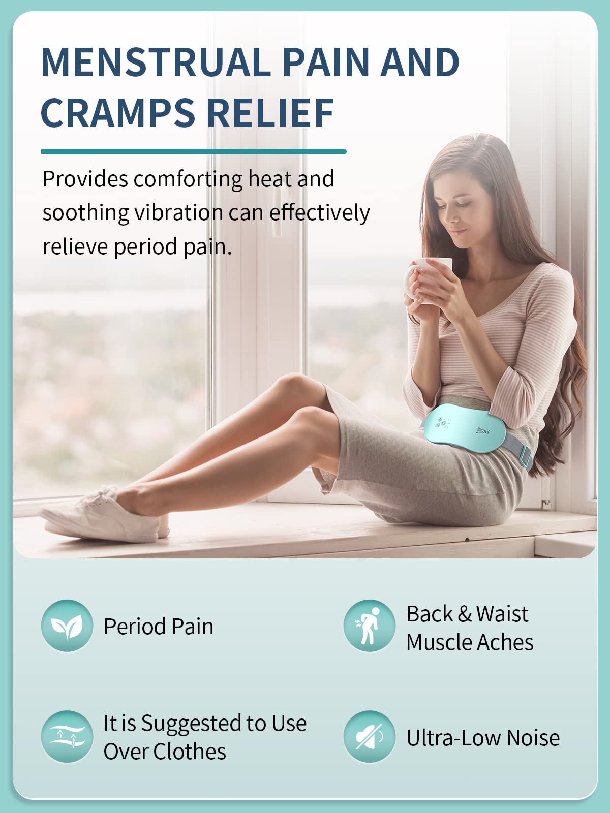 Slimpal Period Heating Pad for Cramps, FSA HSA Eligible Approved, Portable Heat Pad Slimpal buy supplements canada