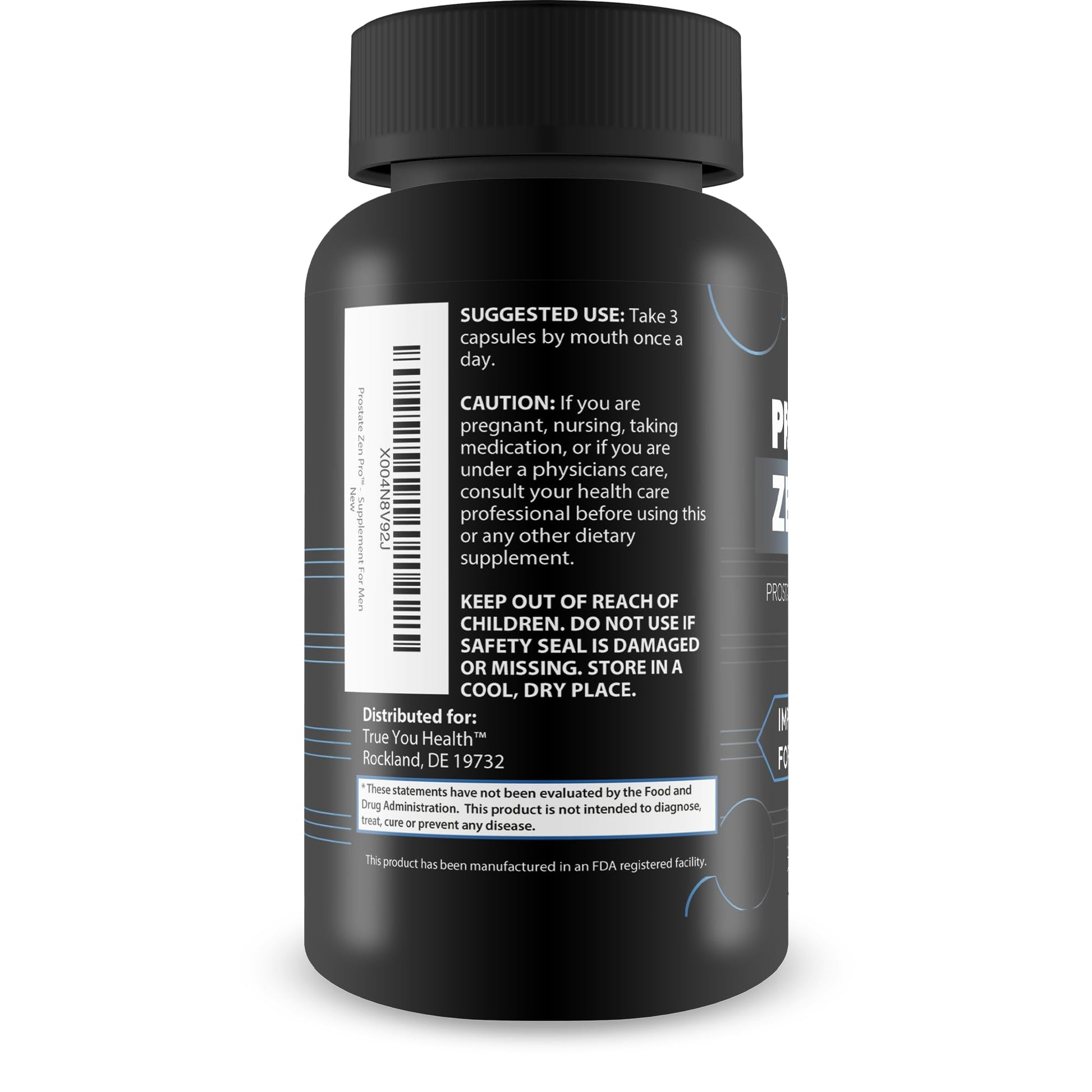 Prostate Zen Pro - Improved Formula - Our Best Prostate Health Supplement for Men - Our Best Prostate Support Supplement for Men’s Health - Natural Prostate Genix ProstaZen True You Health buy supplements canada