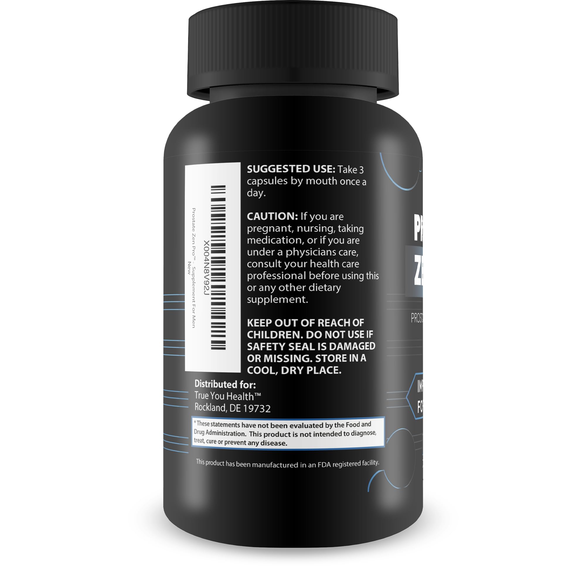 Prostate Zen Pro - Improved Formula - Our Best Prostate Health Supplement for Men - Our Best Prostate Support Supplement for Men’s Health - Natural Prostate Genix ProstaZen True You Health buy supplements canada