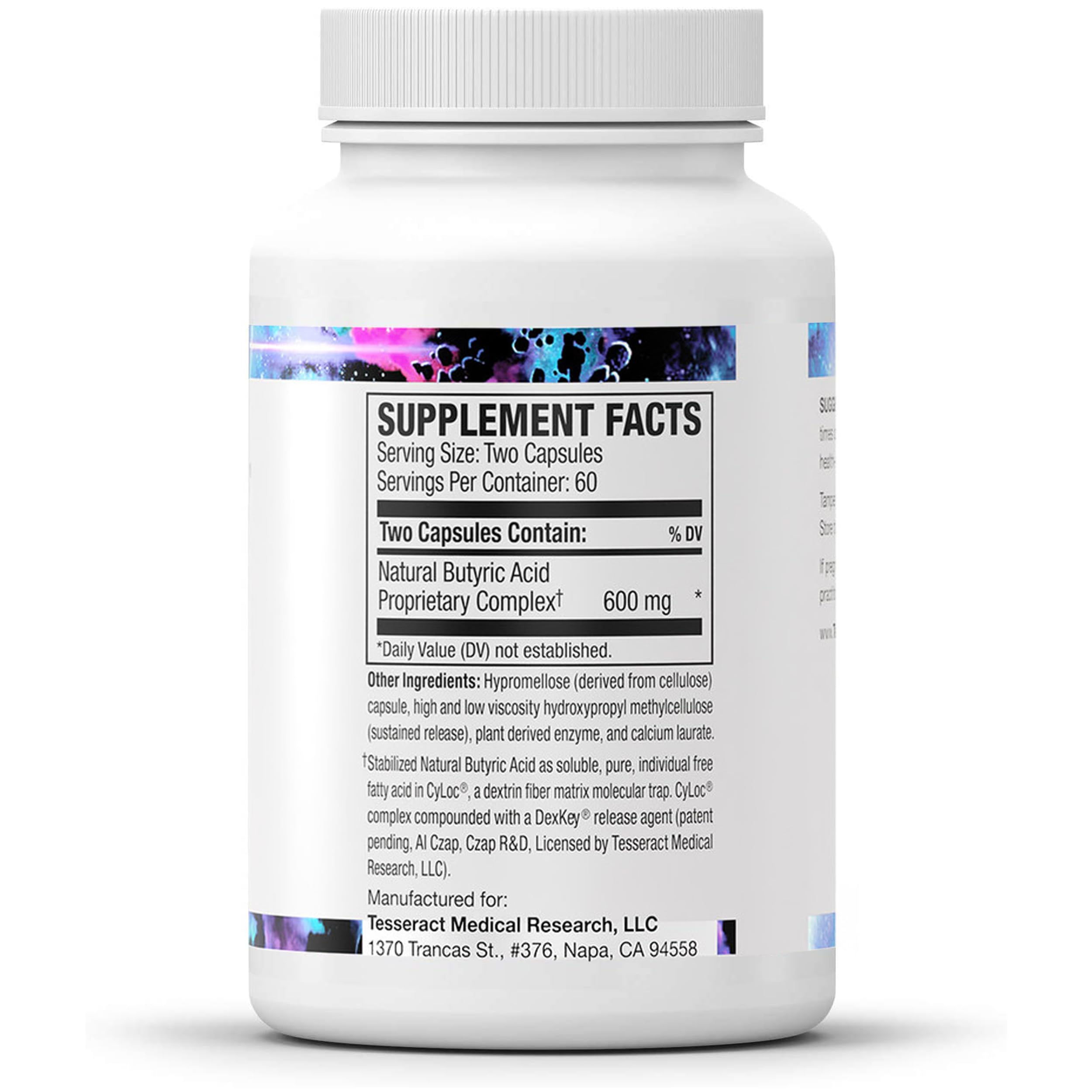 Tesseract Medical Research ProButyrate Gut Health Supplement, Butyric Acid Complex & TetraCumin SR Joint Support Supplement, Sustained Release Tesseract Medical Research buy supplements canada