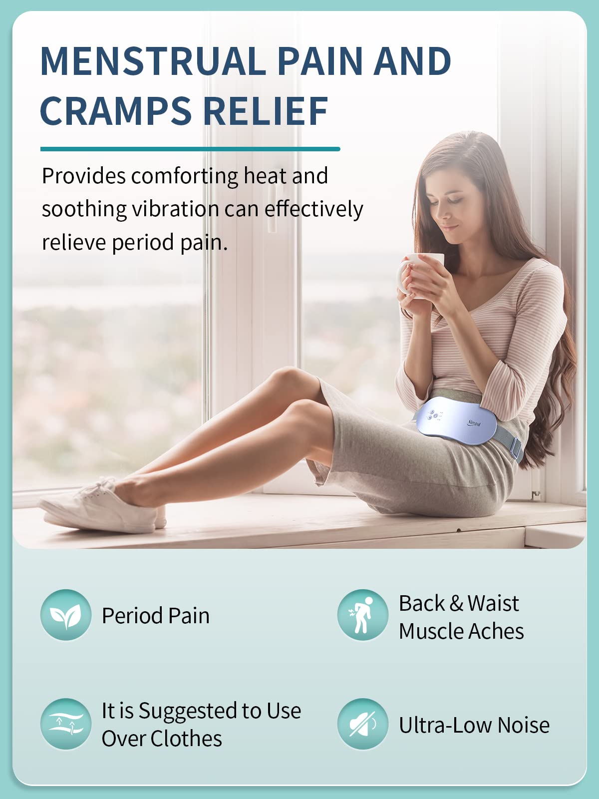 Slimpal Period Heating Pad for Cramps, FSA HSA Eligible Approved, Portable Heat Pad Slimpal buy supplements canada