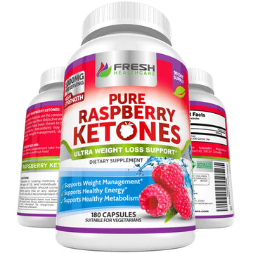 FRESH HEALTHCARE Pure 100% Raspberry Ketones Max 1000mg Per Serving - 3 Month FRESH HEALTHCARE buy supplements canada