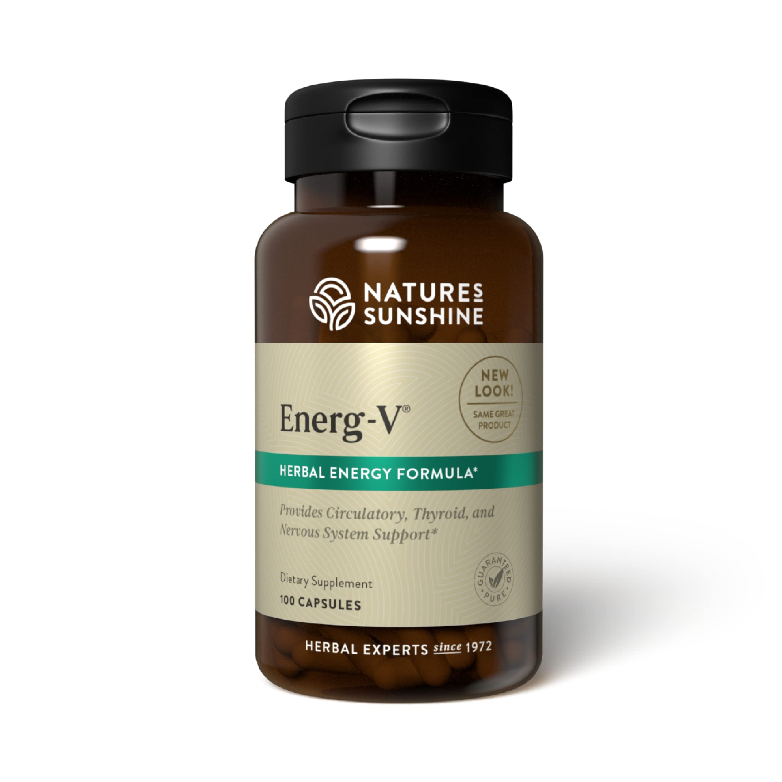 Nature's Sunshine Energ-V - Herbal Blend to Support Energy Levels (100 Capsules) Nature's Sunshine buy supplements canada