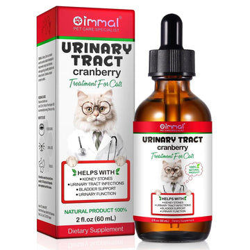 Cat Urinary Tract Infection Treatment, Cat UTI Treatment Drops Supports Bladder, Kidney Stone, Cranberry Kidney Bladder Support Supplement, Chicken Flavor, 60ml BTQAFVZT buy supplements canada