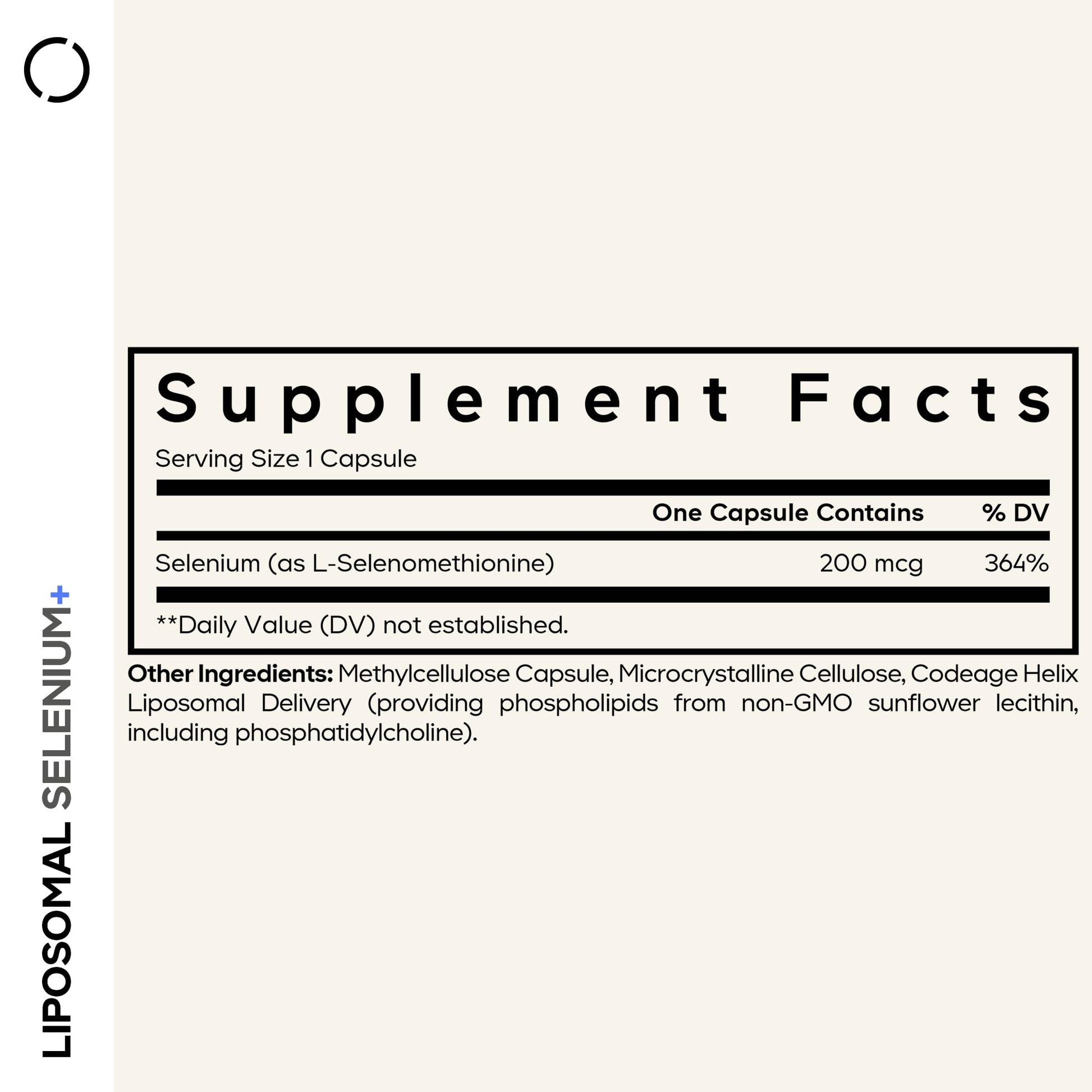 Codeage Selenium 200 mcg Supplement, 6-Month Supply, Immune Support, Mineral Cofactor Selenomethionine, Phospholipids, Vegan, Liposomal Delivery, 180 Capsules Codeage buy supplements canada