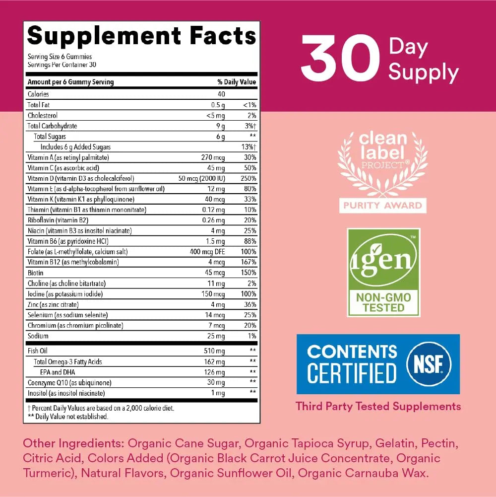 SmartyPants Teen Guy Multivitamin Gummies: Omega 3 Fish Oil (EPA/DHA) & Women's Multivitamin Gummies: Omega 3 Fish Oil (EPA/DHA) SmartyPants buy supplements canada