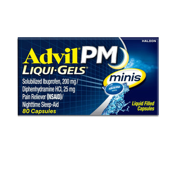 Advil PM Liqui-Gels Minis, 80 Liquid Filled Capsules Advil buy supplements canada