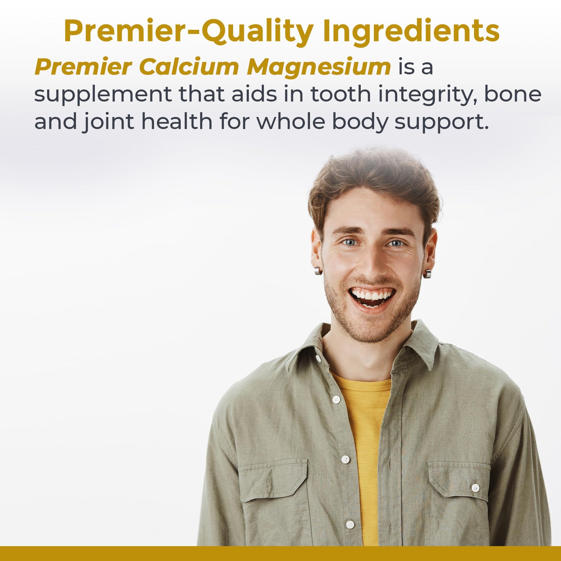 Premier Research Labs Calcium Magnesium Powder - Natural Coral Calcium Powder for Bone Health, Mix with Water for Alkaline PH Balance - 8 oz Premier Research Labs buy supplements canada