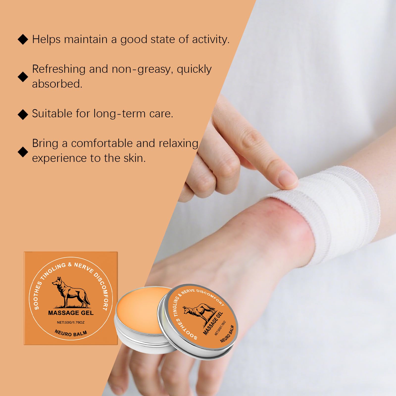 ZQDXSYN Neuro Balm, Joint & Muscle Soothing Cream, Joint Care Soothing Cream, Daily Body Care & Muscle Care (3PCS) ZQDXSYN buy supplements canada