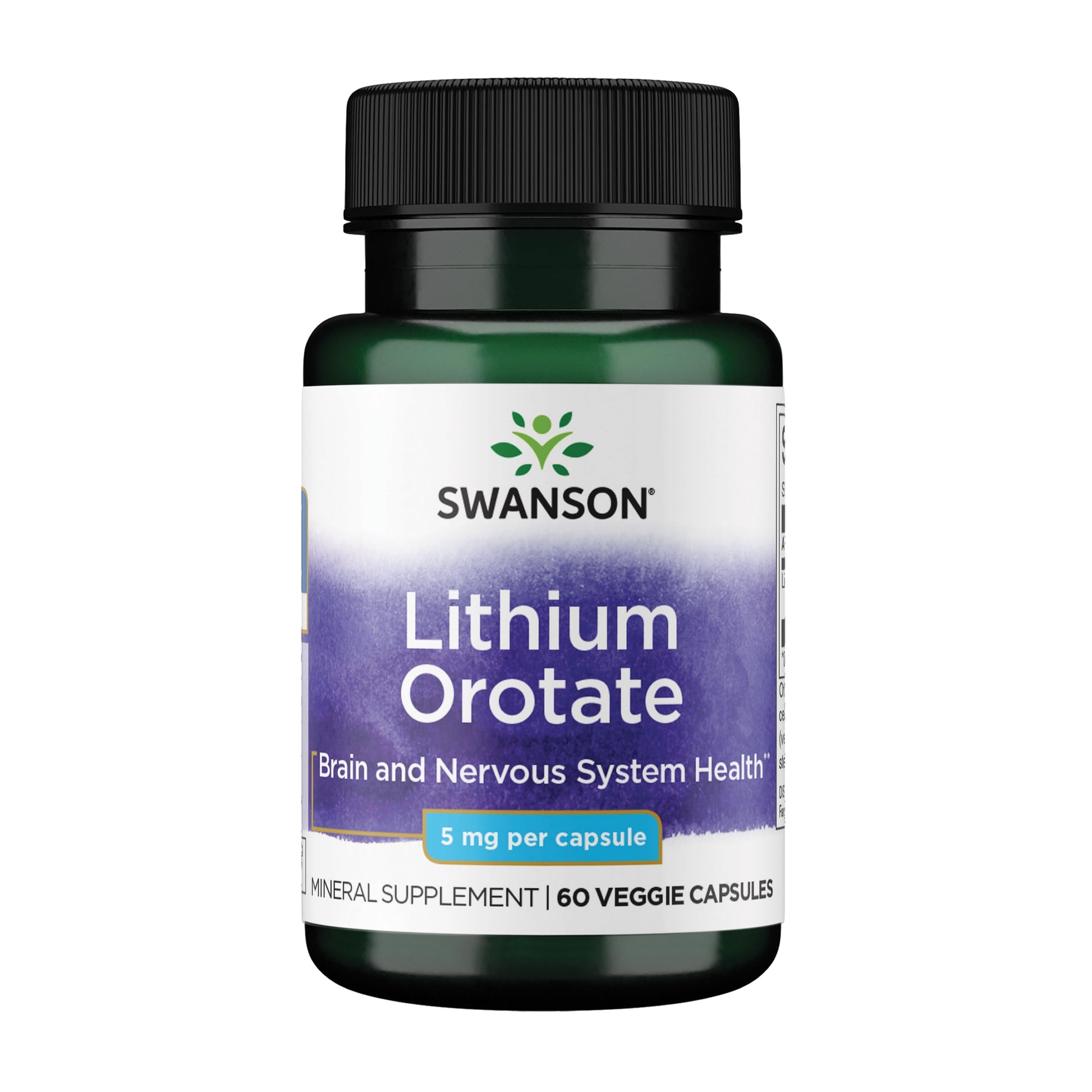 Swanson Lithium Orotate Mood and Memory Support Supplement for Stress-Prone Adults Seeking Emotional Wellness Swanson buy supplements canada