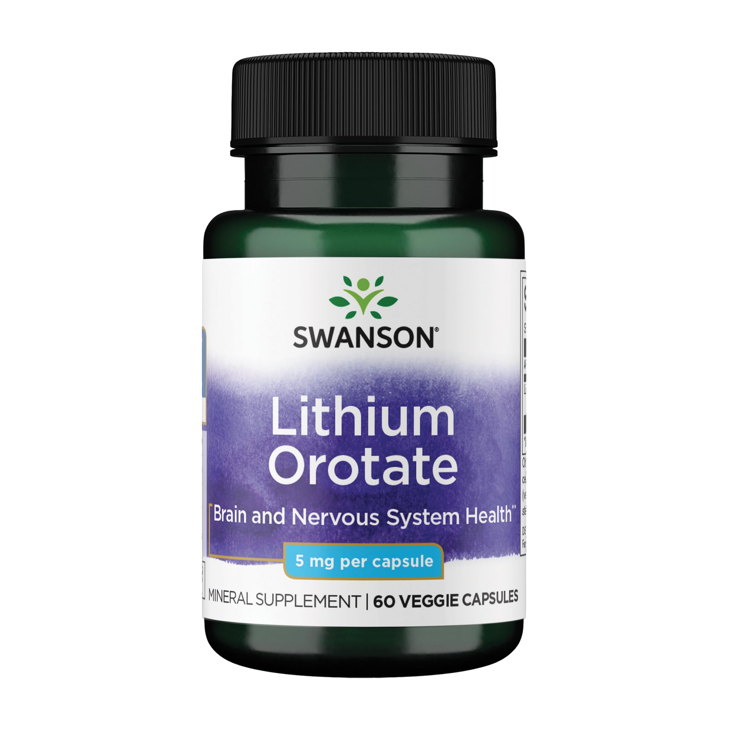 Swanson Lithium Orotate Mood and Memory Support Supplement for Stress-Prone Adults Seeking Emotional Wellness Swanson buy supplements canada