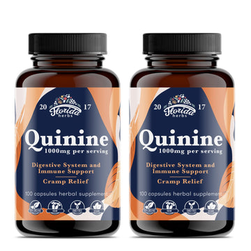 Leg Cramps Support Organic Pills - 1000 mg - Quinine Tablets for Cramp Defense FLORIDA HERBS buy supplements canada