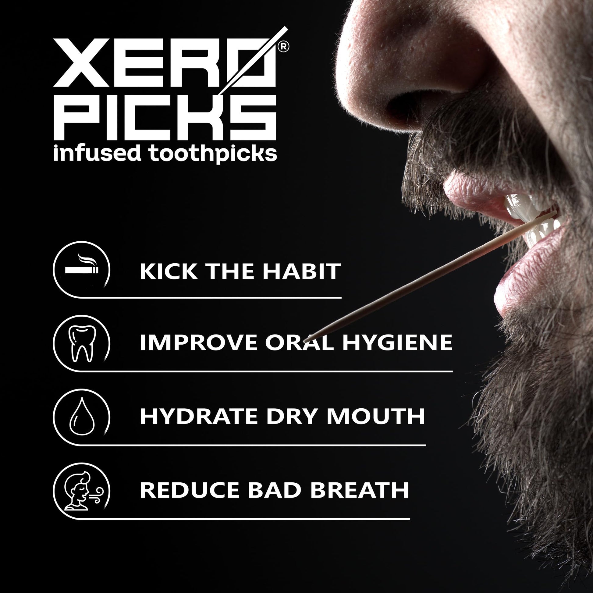 Xero Picks Infused Flavored Toothpicks to Help Quit Smoking - Nicotine Xero Picks buy supplements canada