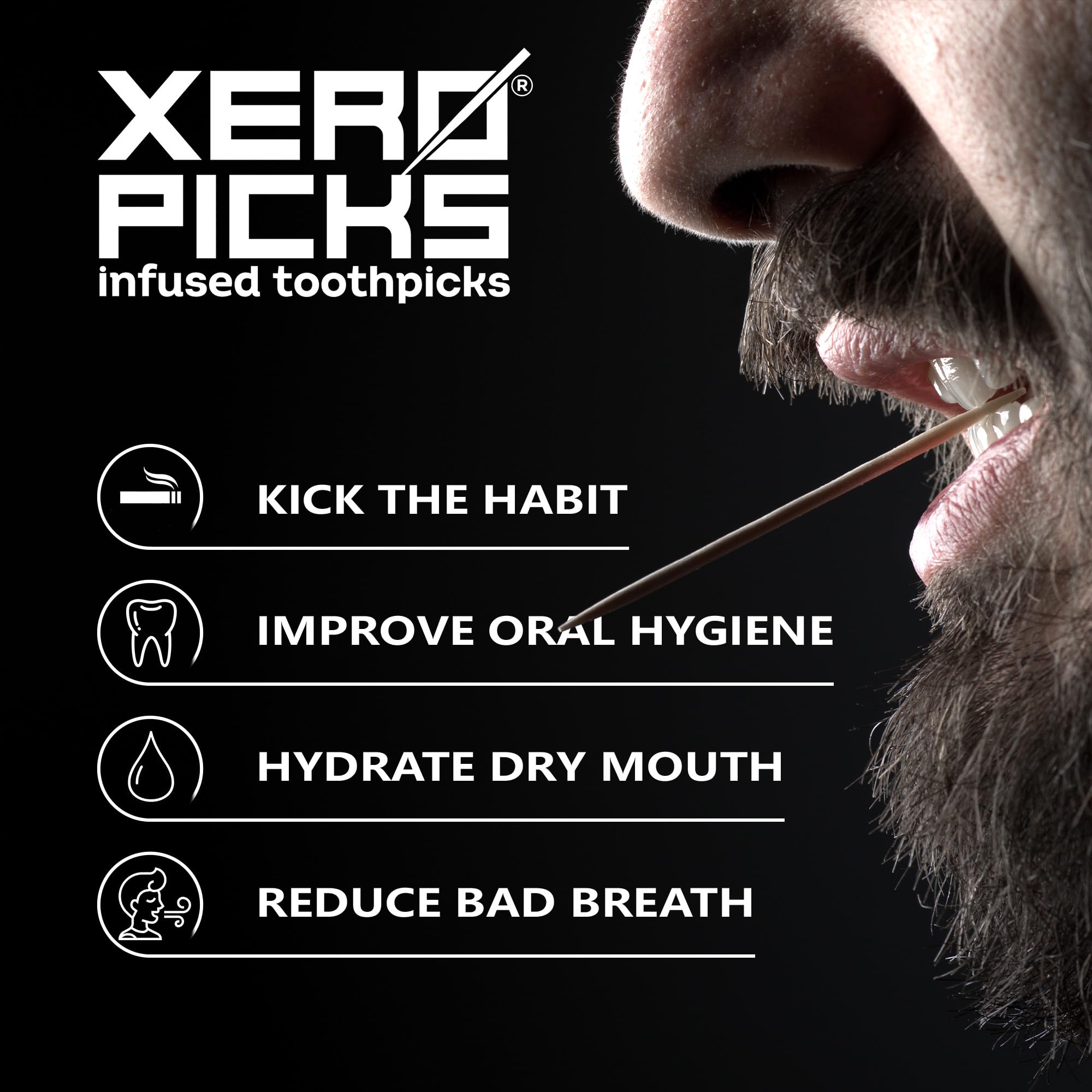 Xero Picks Infused Flavored Toothpicks to Help Quit Smoking - Nicotine Xero Picks buy supplements canada