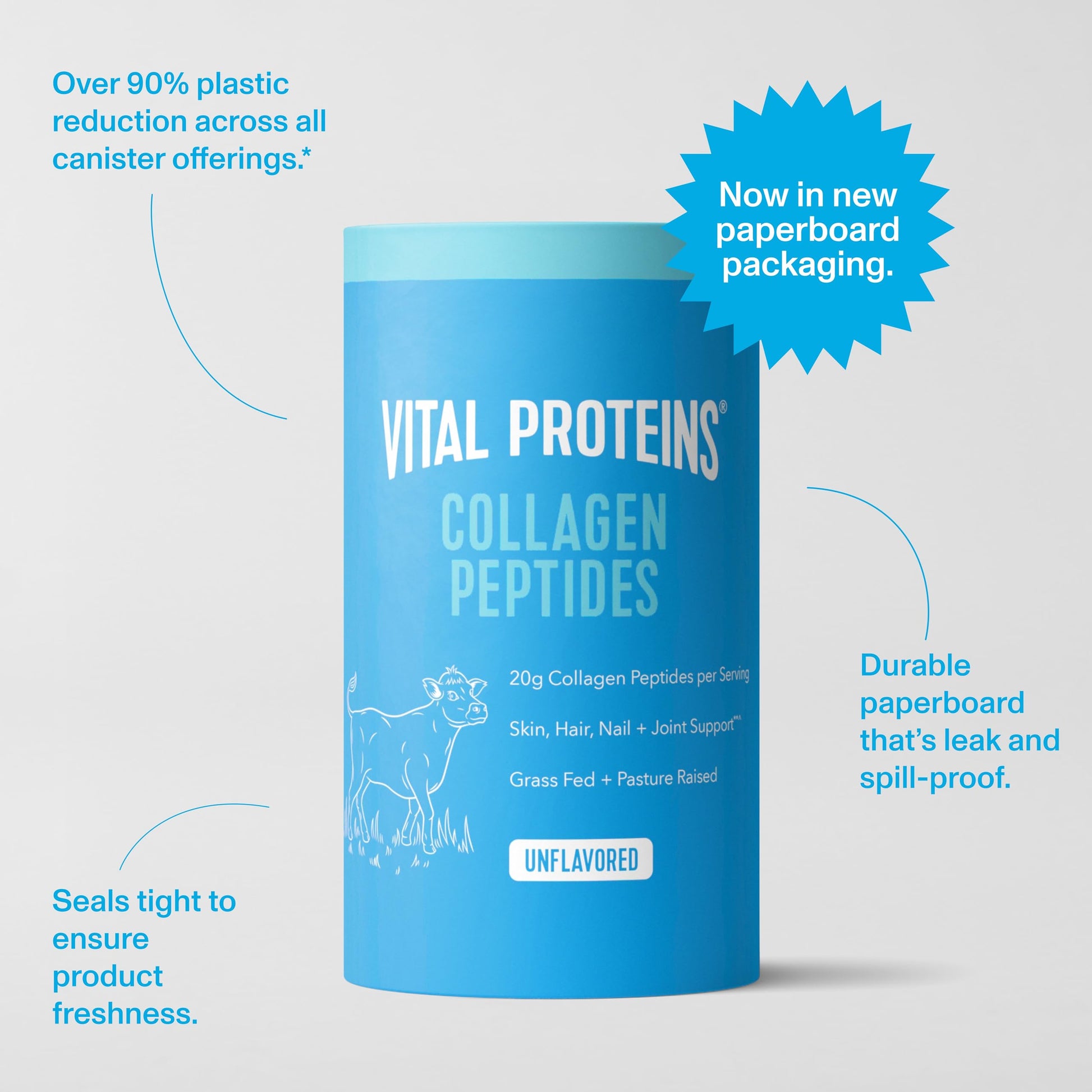 Vital Proteins Collagen Peptides Powder - Supports Hair, Nail, Skin, Bone & Joint Health, Unflavored, Collagen Protein 9.33 OZ Vital Proteins buy supplements canada