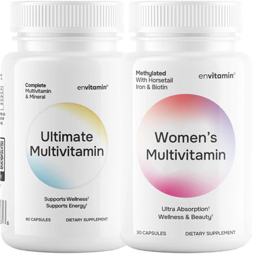envitamin Women's Multivitamin and Ultimate Multivitamin Bundle (2 Products) envitamin buy supplements canada