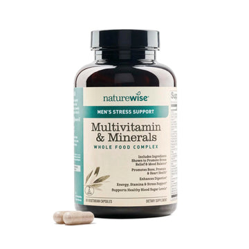 NatureWise Multivitamin for Men + Stress Support + Fulvic Ionic Minerals + Probiotics for Immunity, Male Health NatureWise buy supplements canada