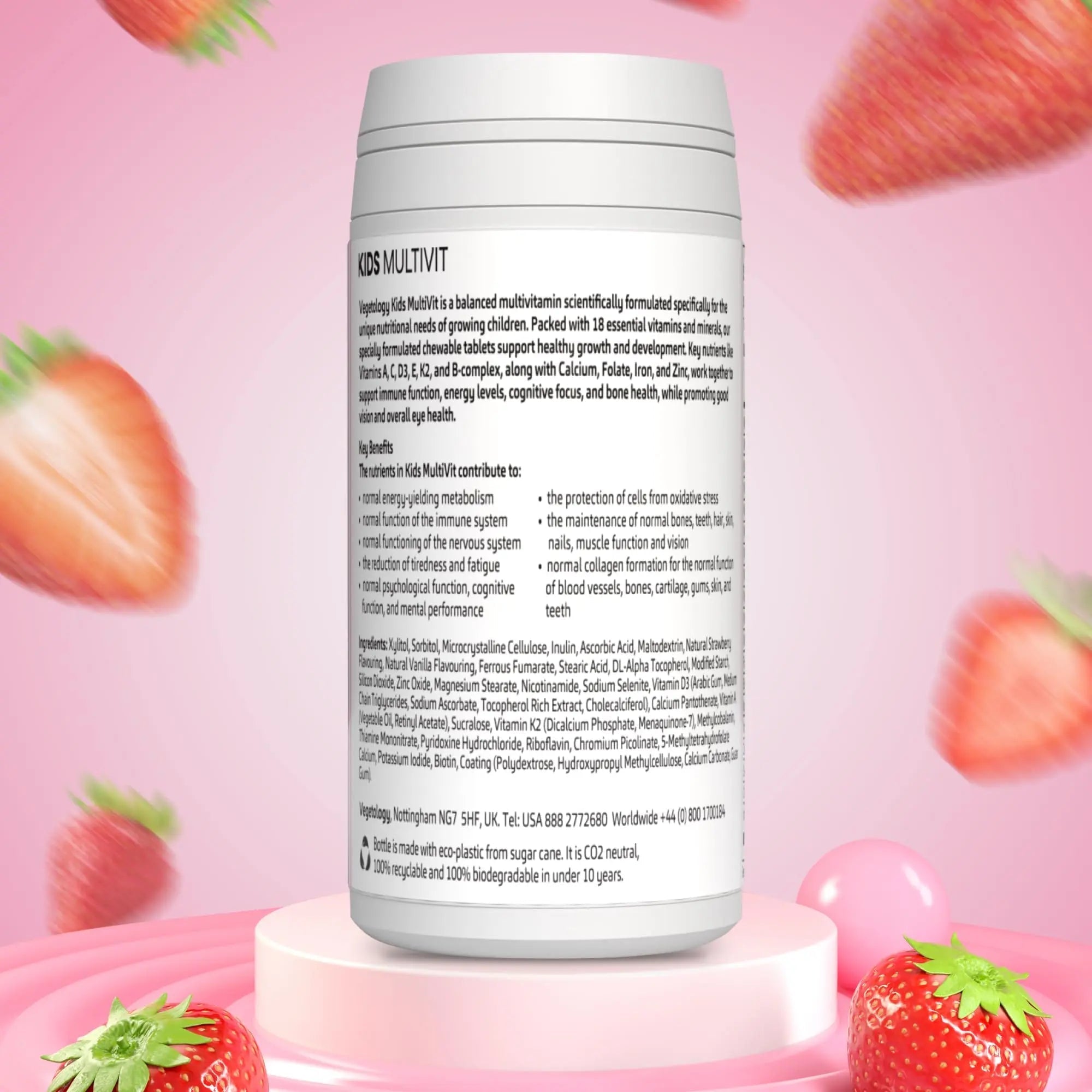 VEGETOLOGY Kids MultiVitamin Supplement, Vegan Chewable Multivitamin for Immune Support, Energy, & Growth, 18 Essential Vitamins & Minerals VEGETOLOGY buy supplements canada