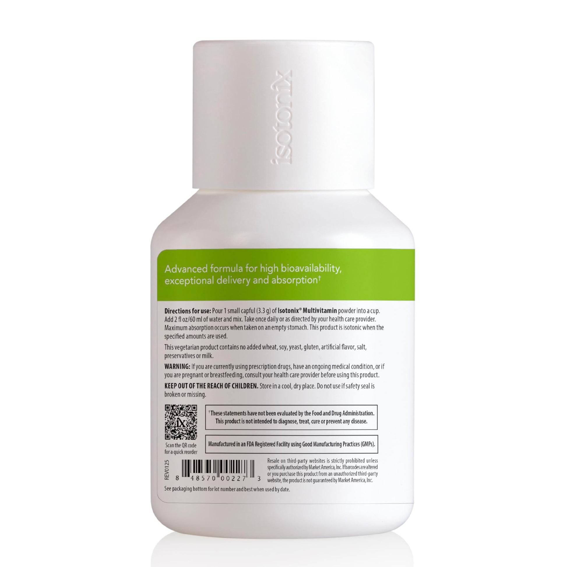 Isotonix Multivitamin Powder Without Iron – Methylated B Vitamins, Antioxidant & Mineral Support – Fast-Mix Isotonic Delivery – Vegetarian, Gluten-Free, Non-GMO – Natural Fruit Flavor – 90 Servings Isotonix buy supplements canada