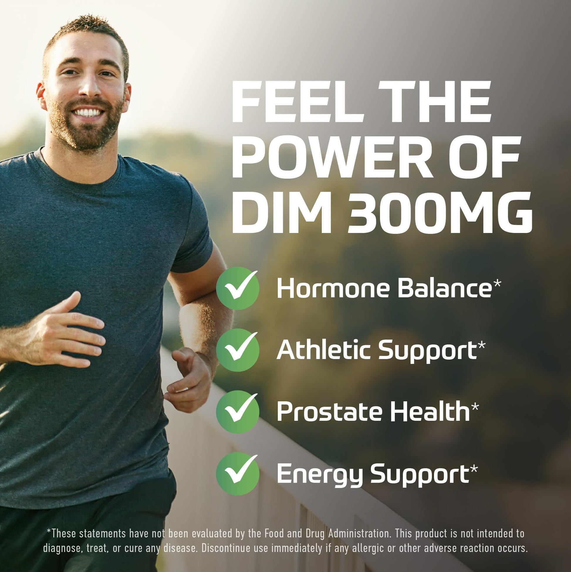 DIM Supplement for Men 300mg | Estrogen Blocker & Aromatase Inhibitor | Extra Strength Men’s Hormone Balance & Fitness Booster with Diindolylmethane Plus CDG SMNutrition buy supplements canada