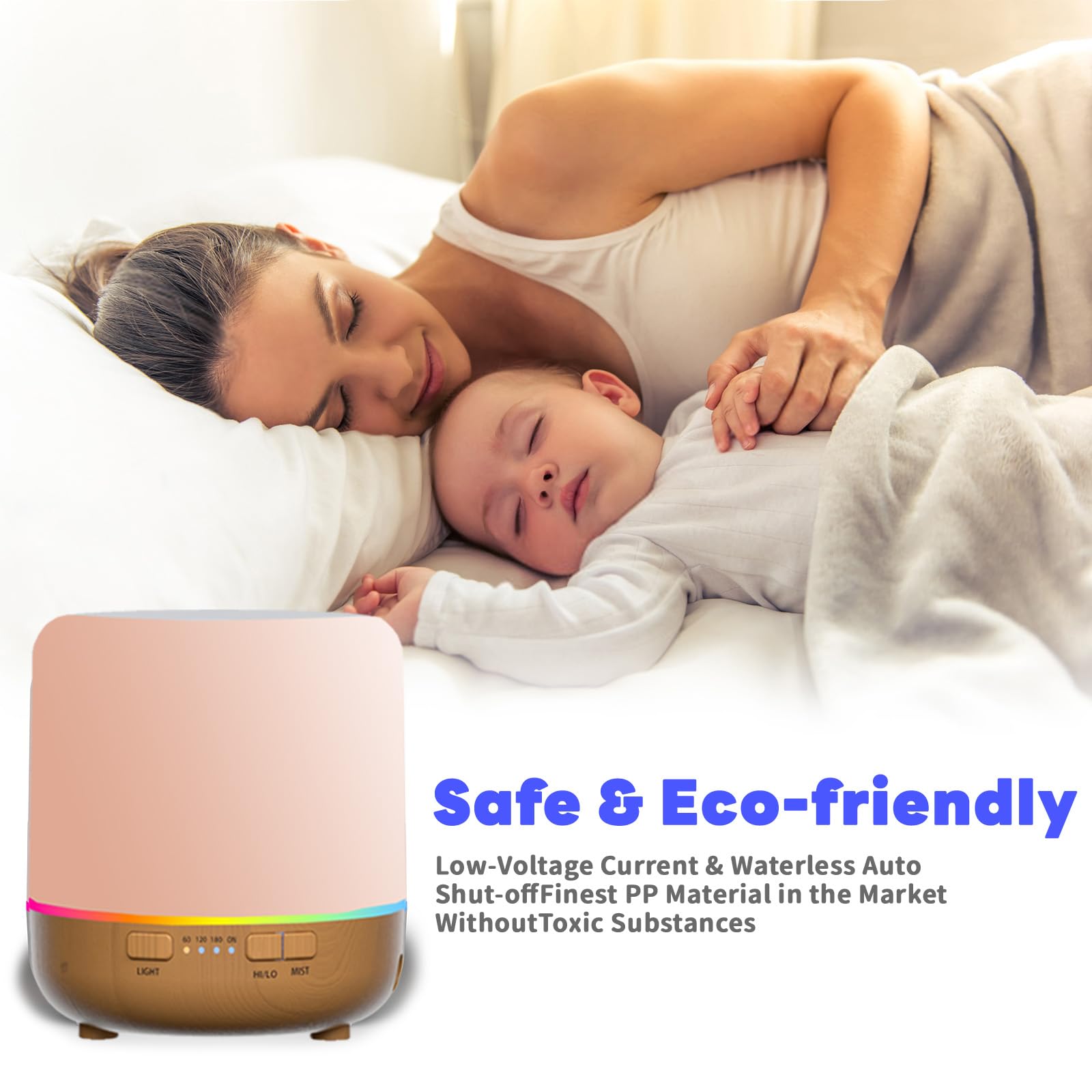 Otheya Scent Essential Oil Diffuser 2 Pack Max 200 ML Ultrasonic Cool Mist Humidifiers and Aromatherapy Otheya buy supplements canada