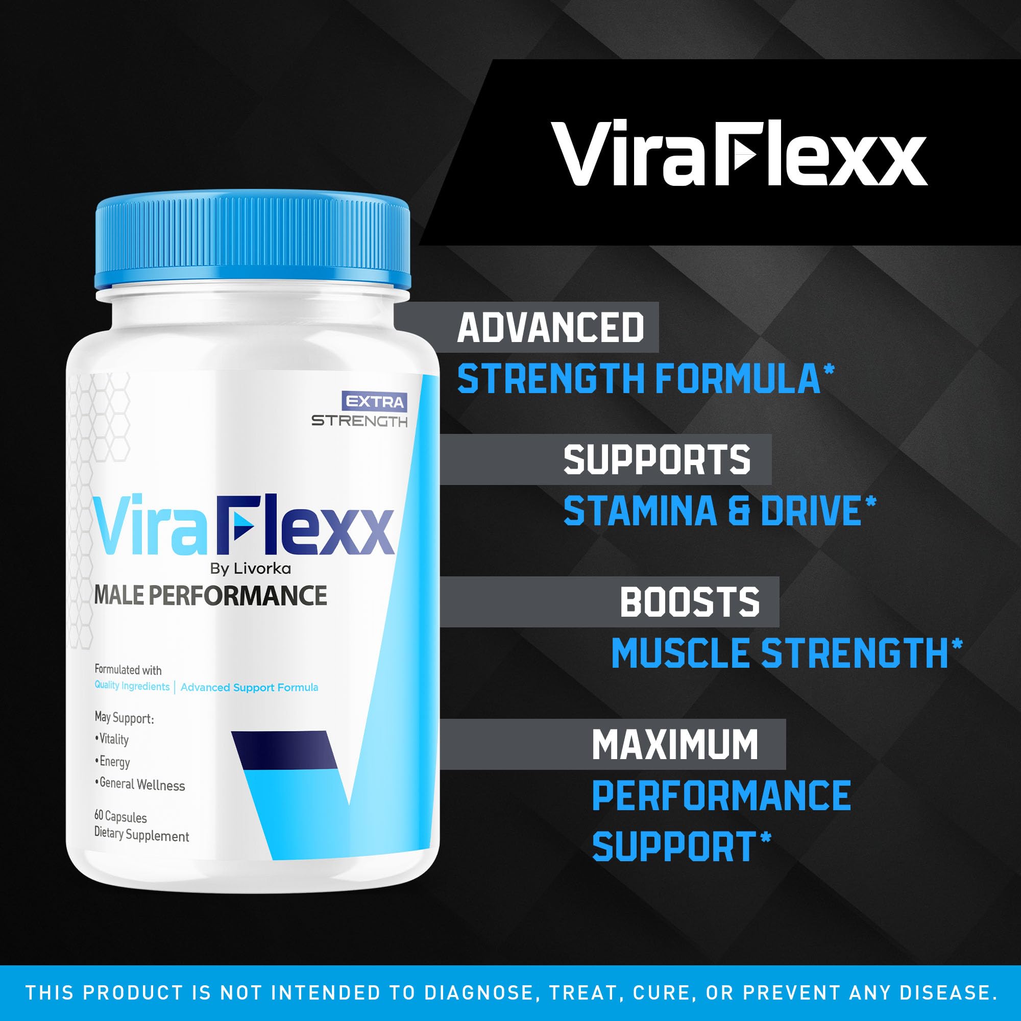 LIVORKA (3 Pack) ViraFlexx Capsules, ViraFlexx Advanced Support Formula Pills, Vira Flexx Pills (180 Capsules) LIVORKA buy supplements canada