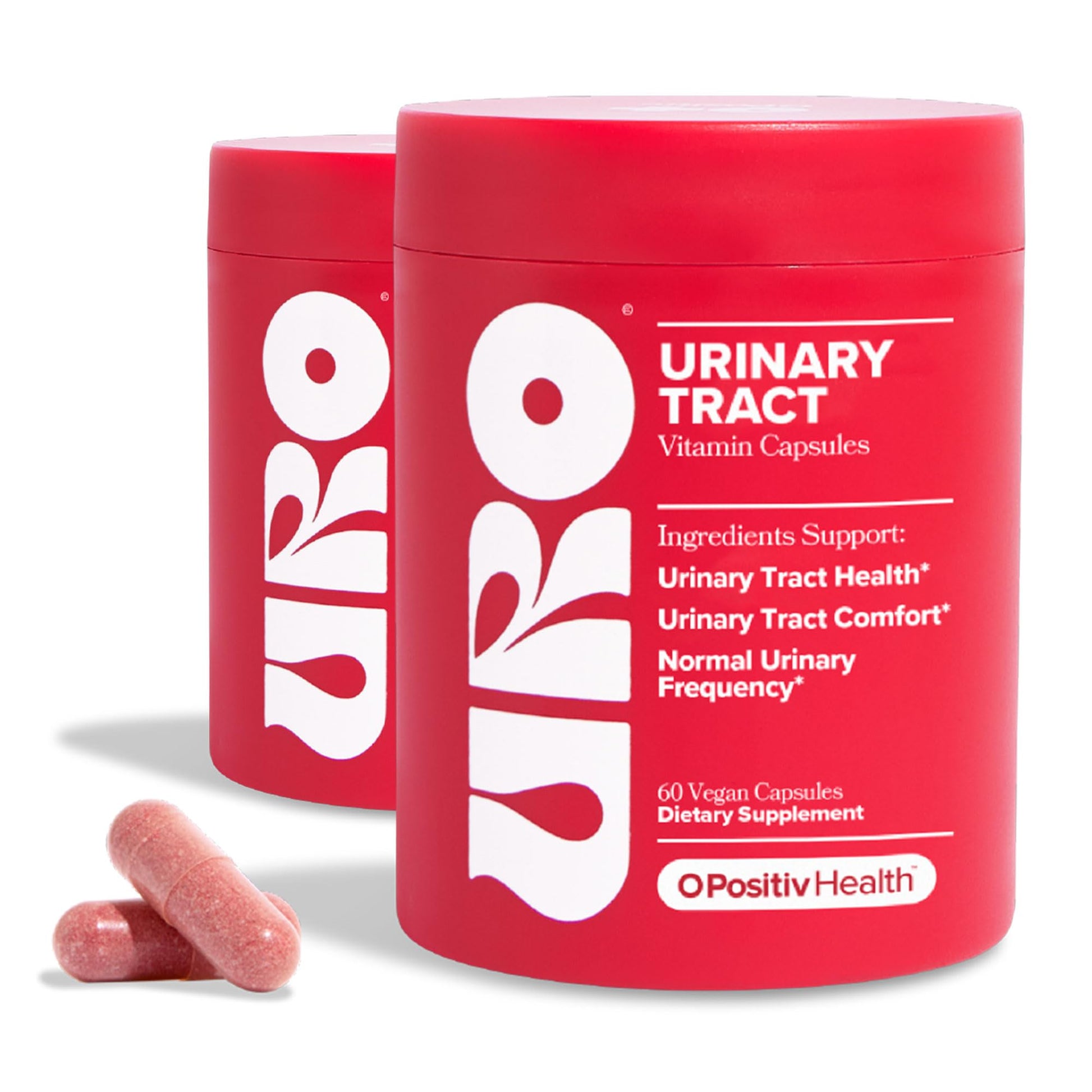 URO Urinary Tract Health Supplement for Women, 60 Count (Pack of 2) - Urinary Support O Positiv buy supplements canada