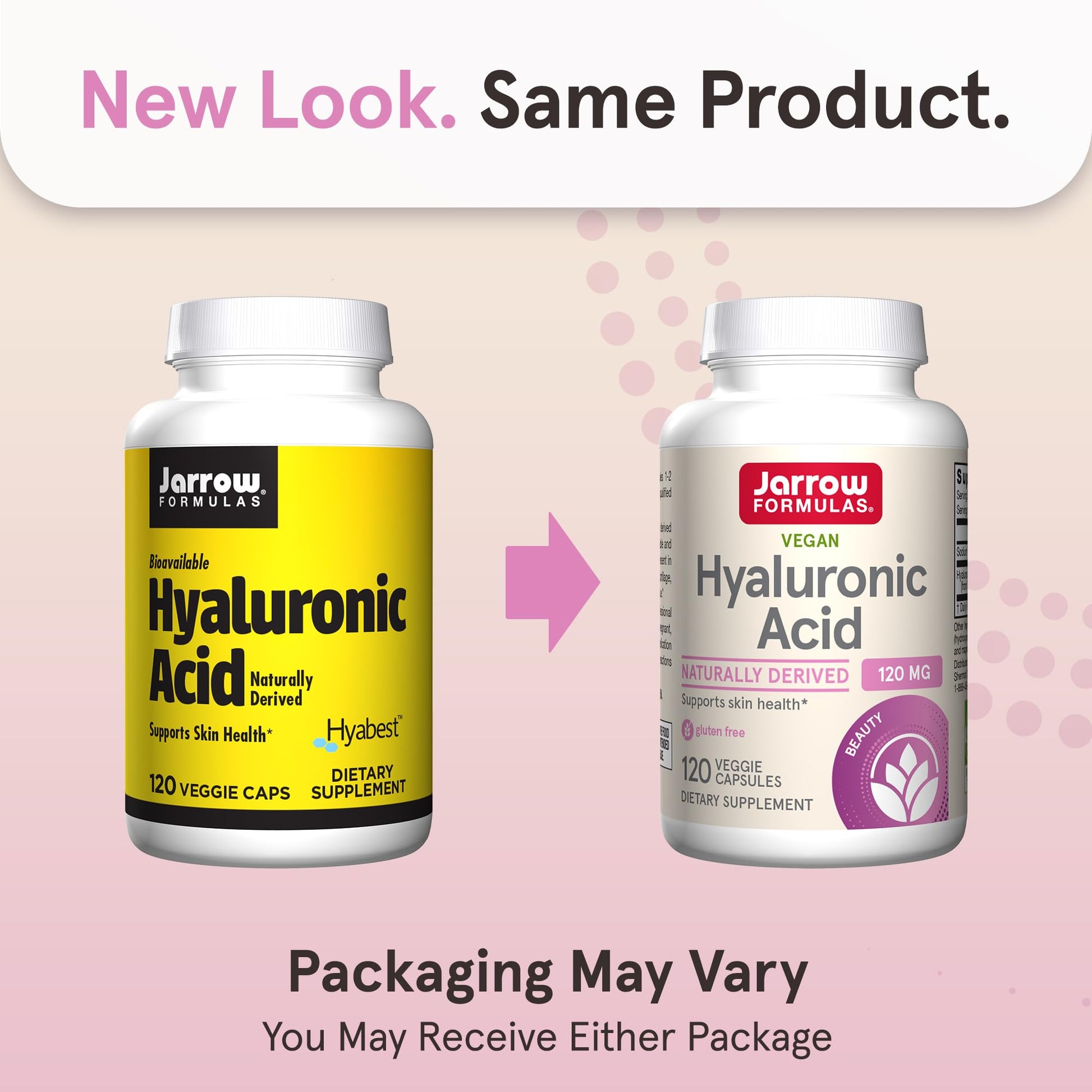 Jarrow Formulas® Hyaluronic Acid 120 mg, Dietary Supplement, Skin Health Support, 120 Veggie Capsules, Up to 60 Day Supply Jarrow Formulas buy supplements canada